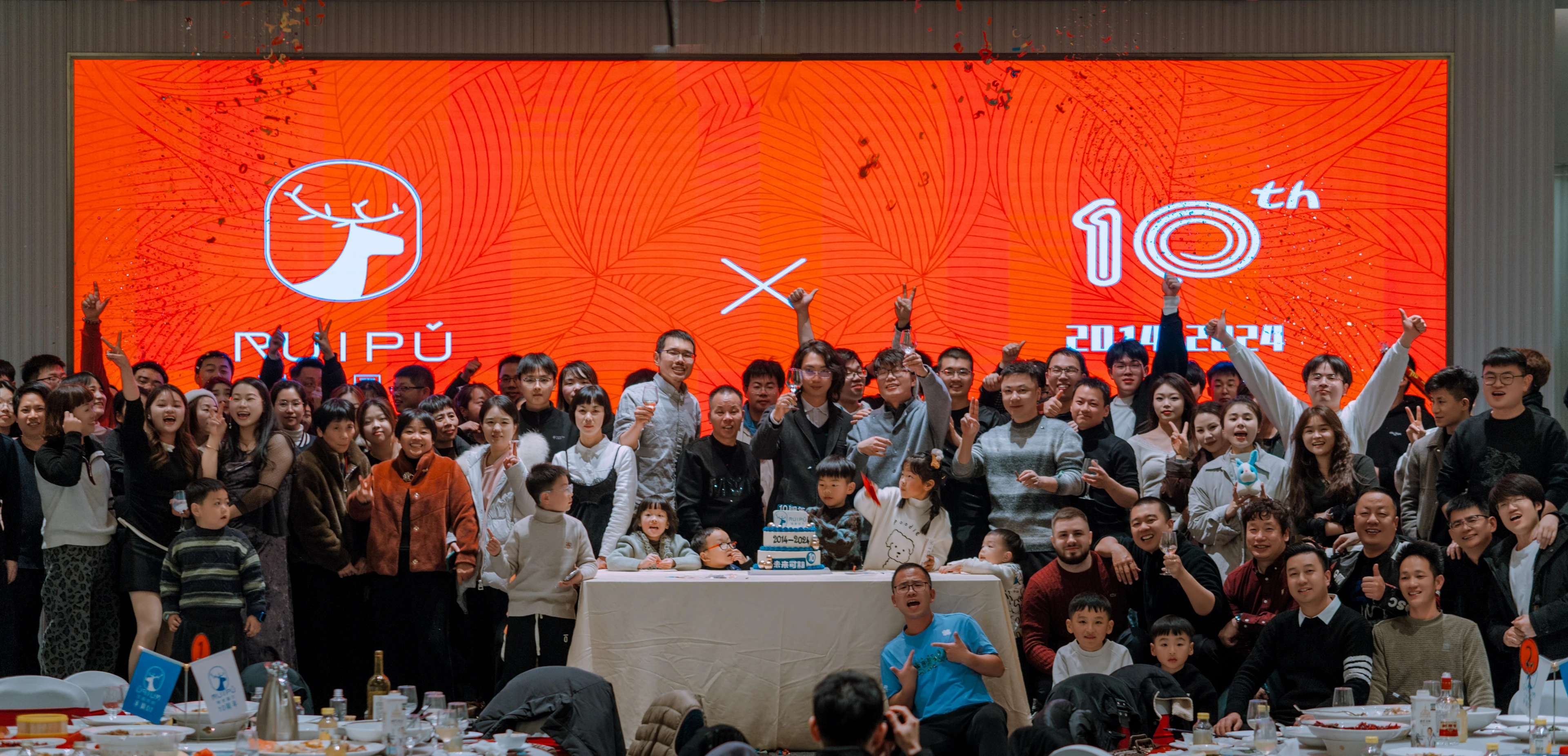 01 瑞普十周年盛典 · 携手同行战略海报